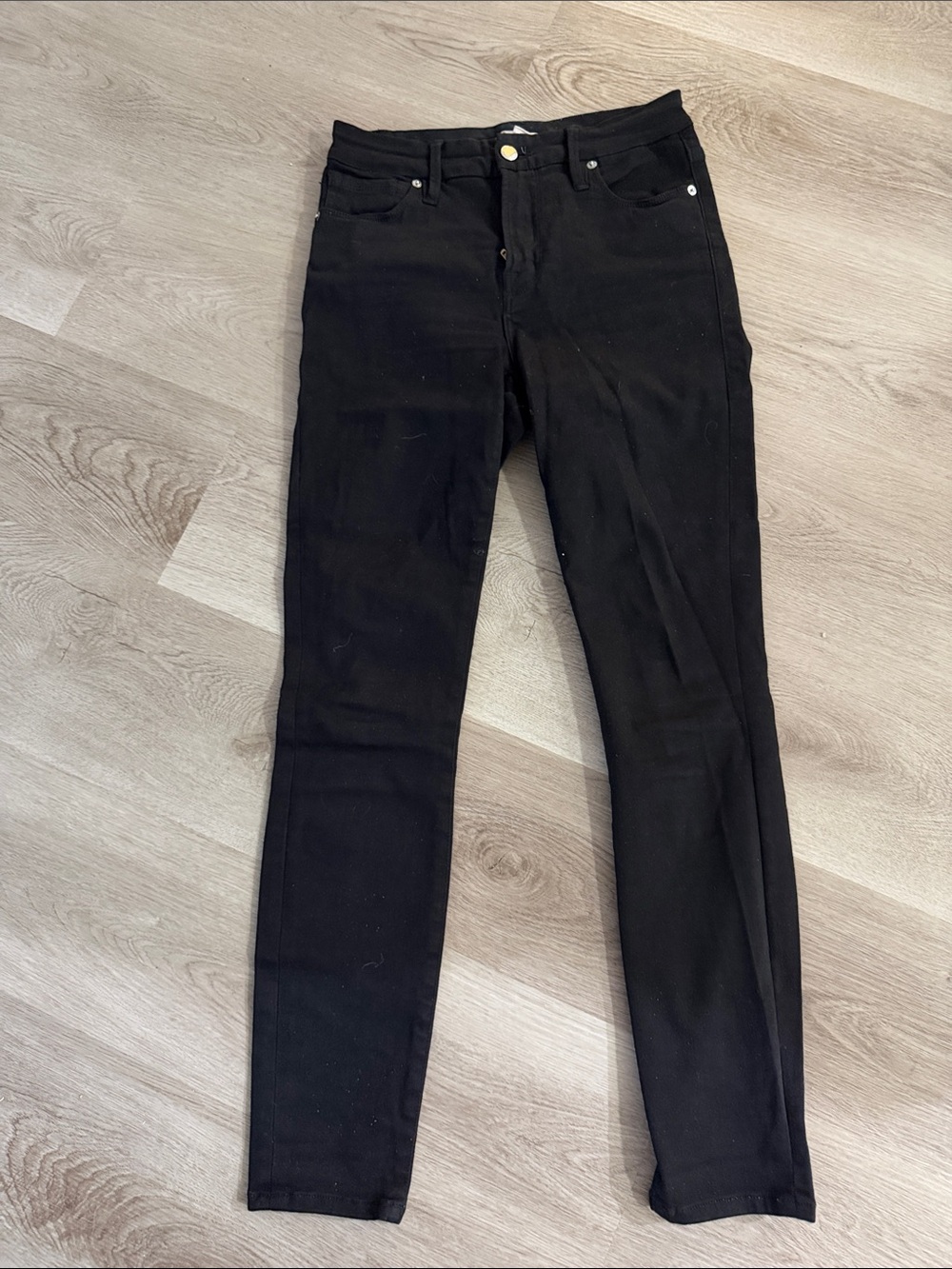 Good American Black skinny jeans